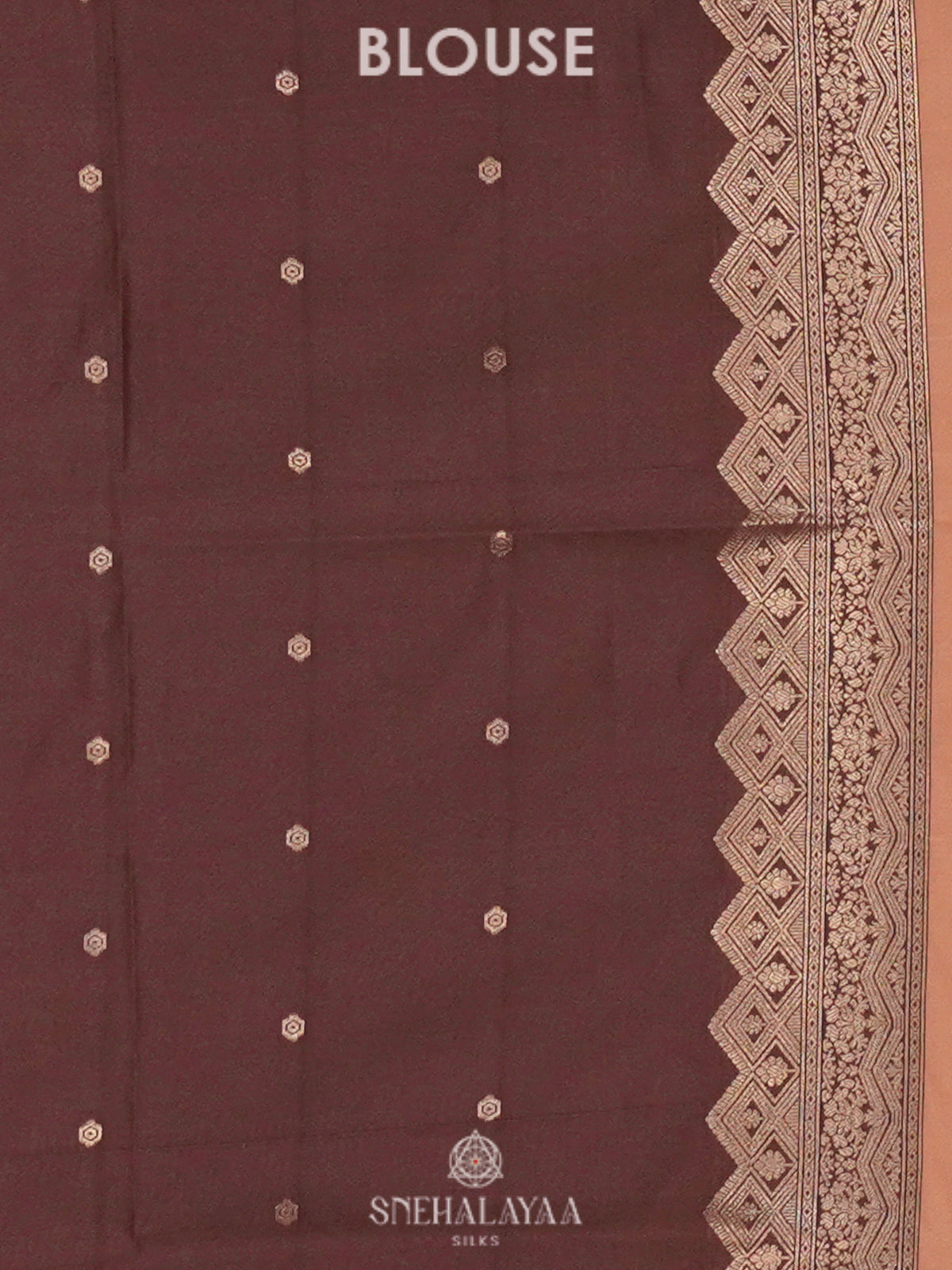 Peach Soft Silk Saree