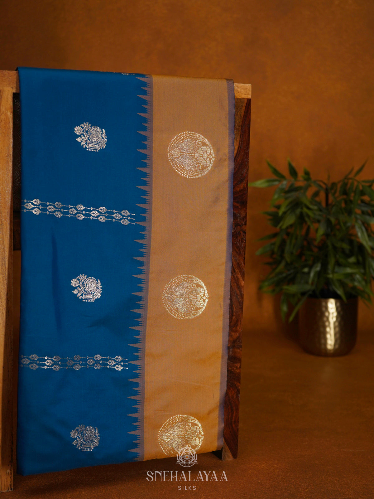 Blue Soft Silk Saree