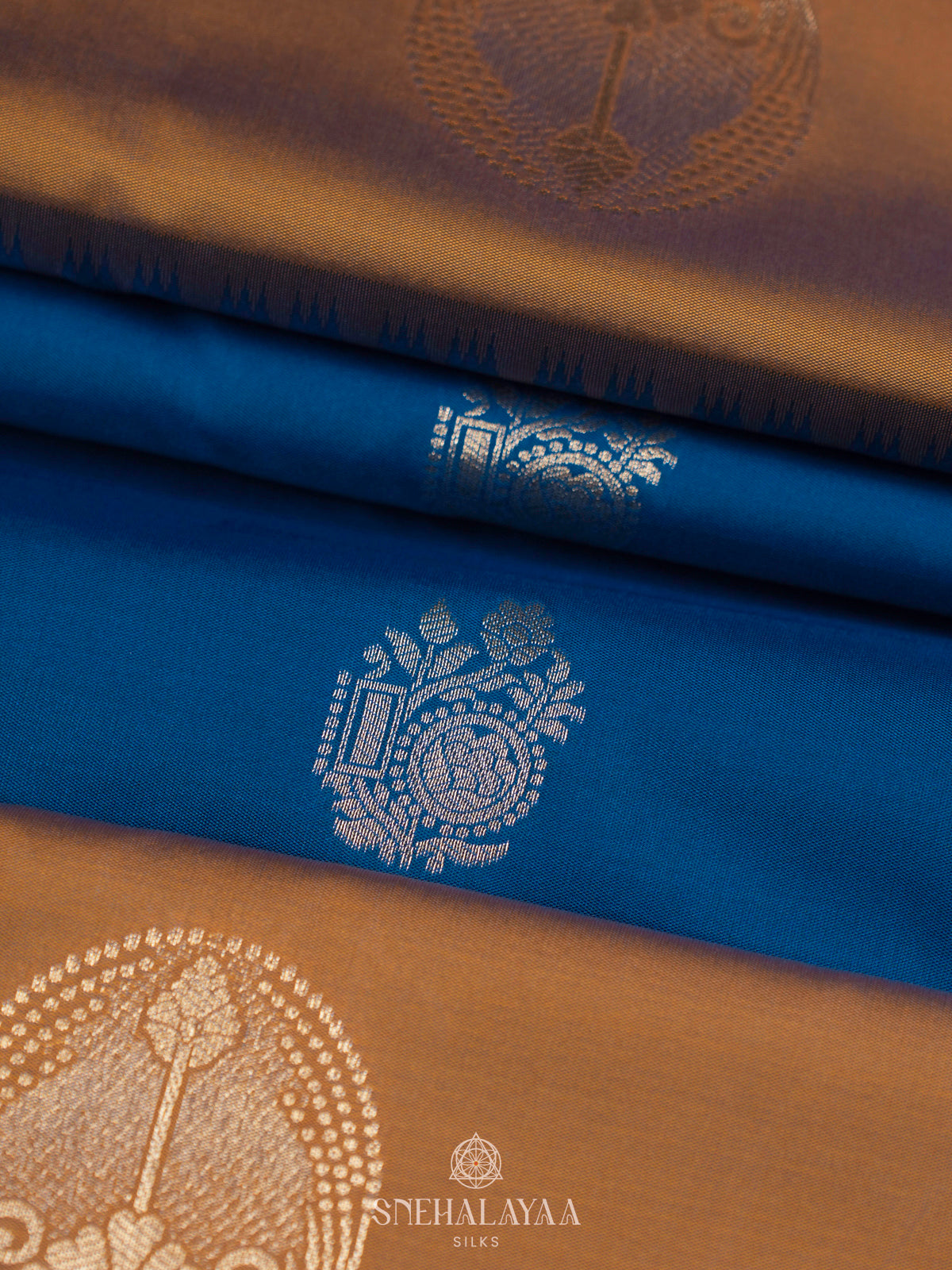 Blue Soft Silk Saree