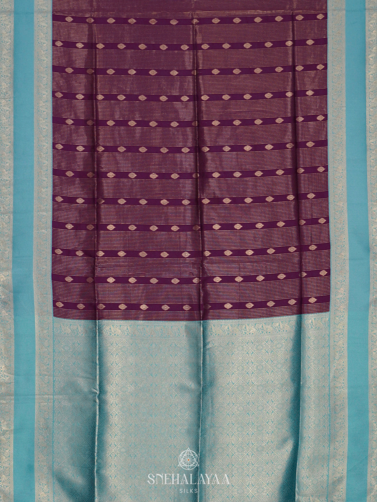 Magenta Purple Soft Silk Saree