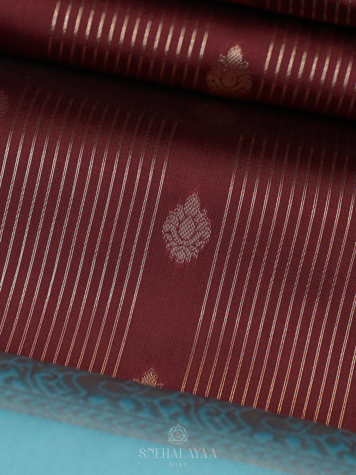 Maroon Soft Silk Saree