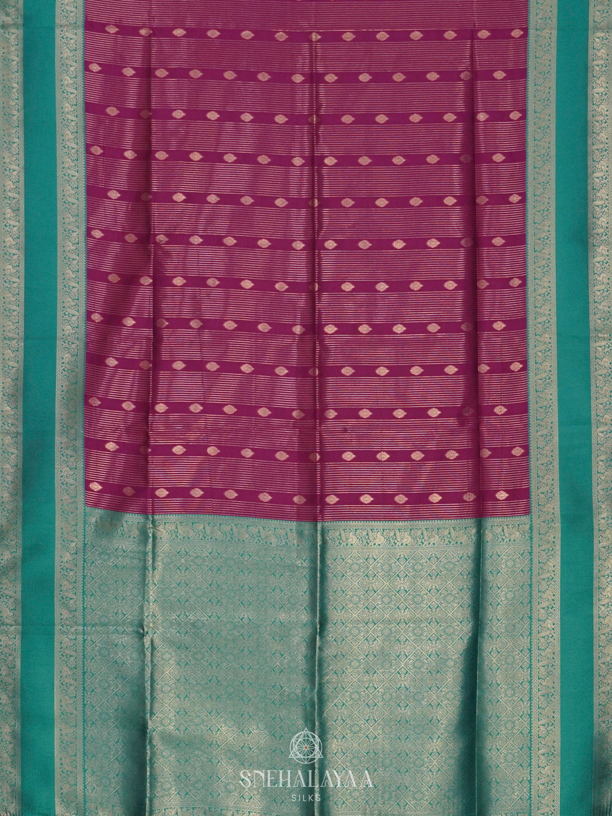 Magenta Soft Silk Saree