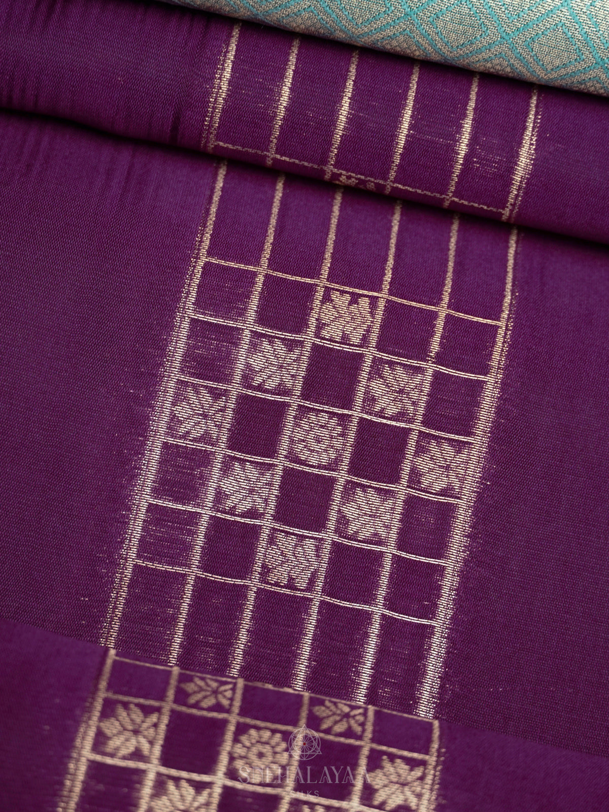Purple Soft Silk Saree
