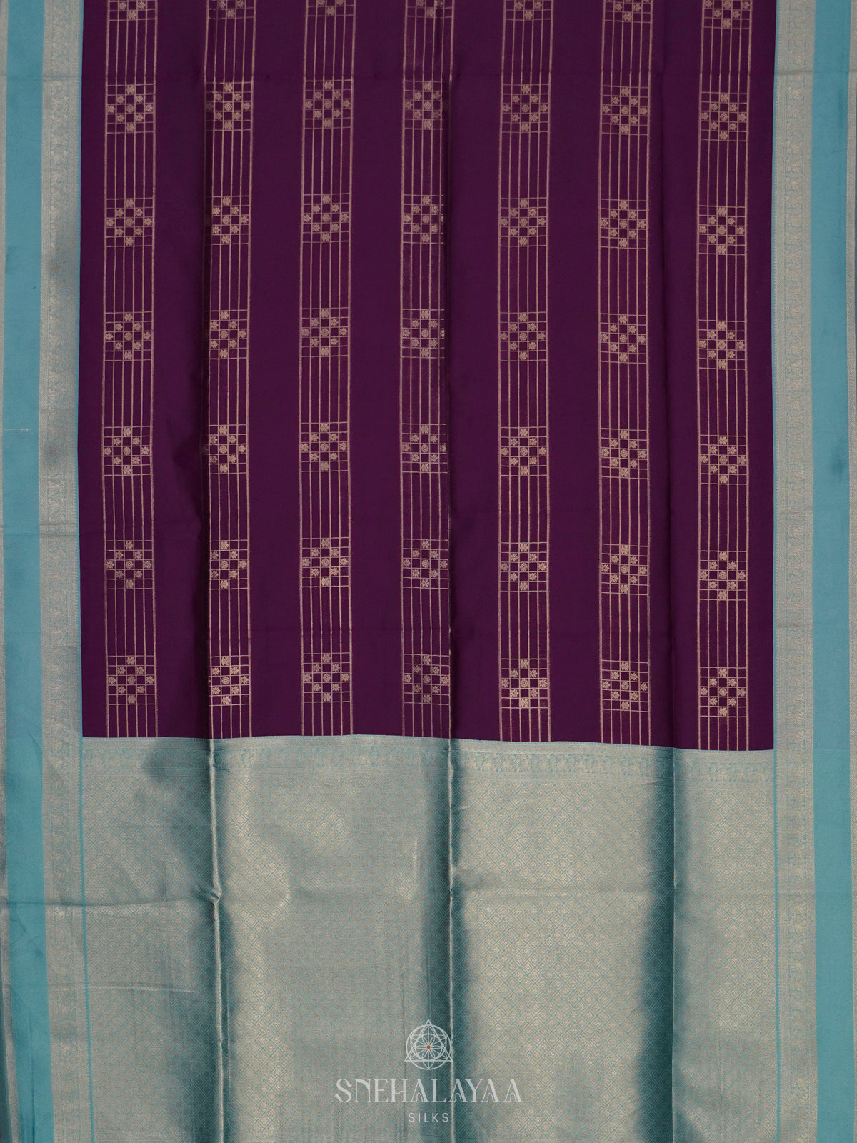 Purple Soft Silk Saree