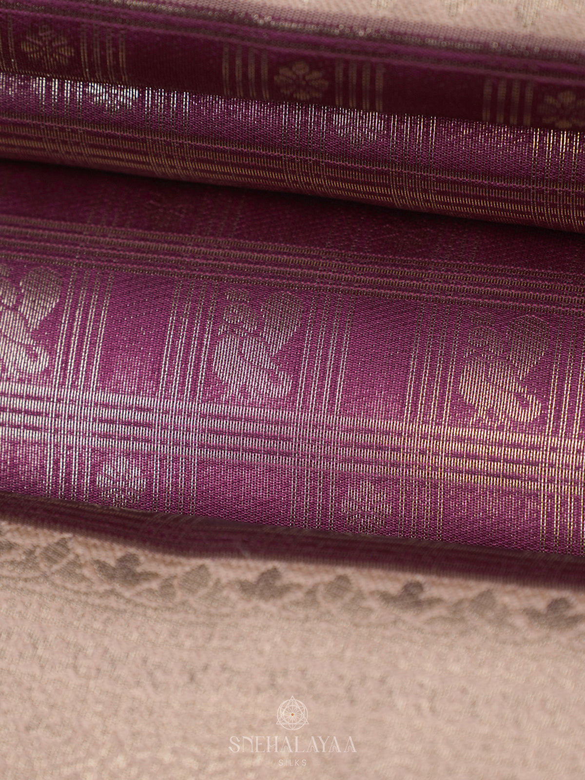 Magenta Soft Silk Saree