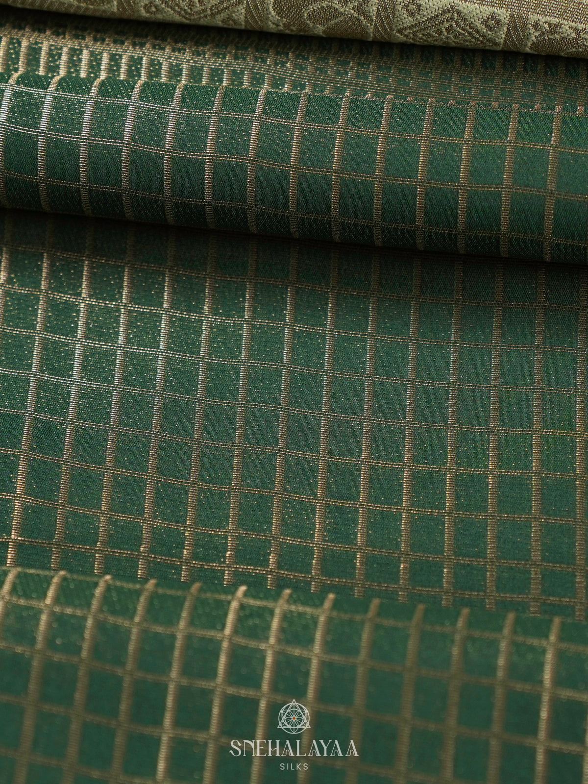 Emerald Green Soft Silk Saree