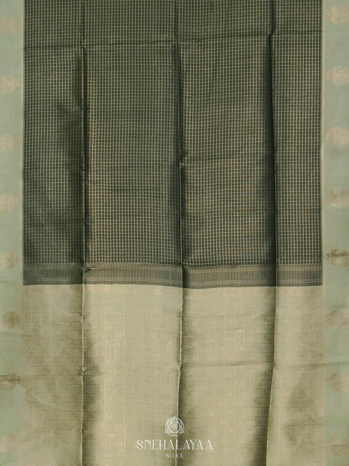 Emerald Green Soft Silk Saree