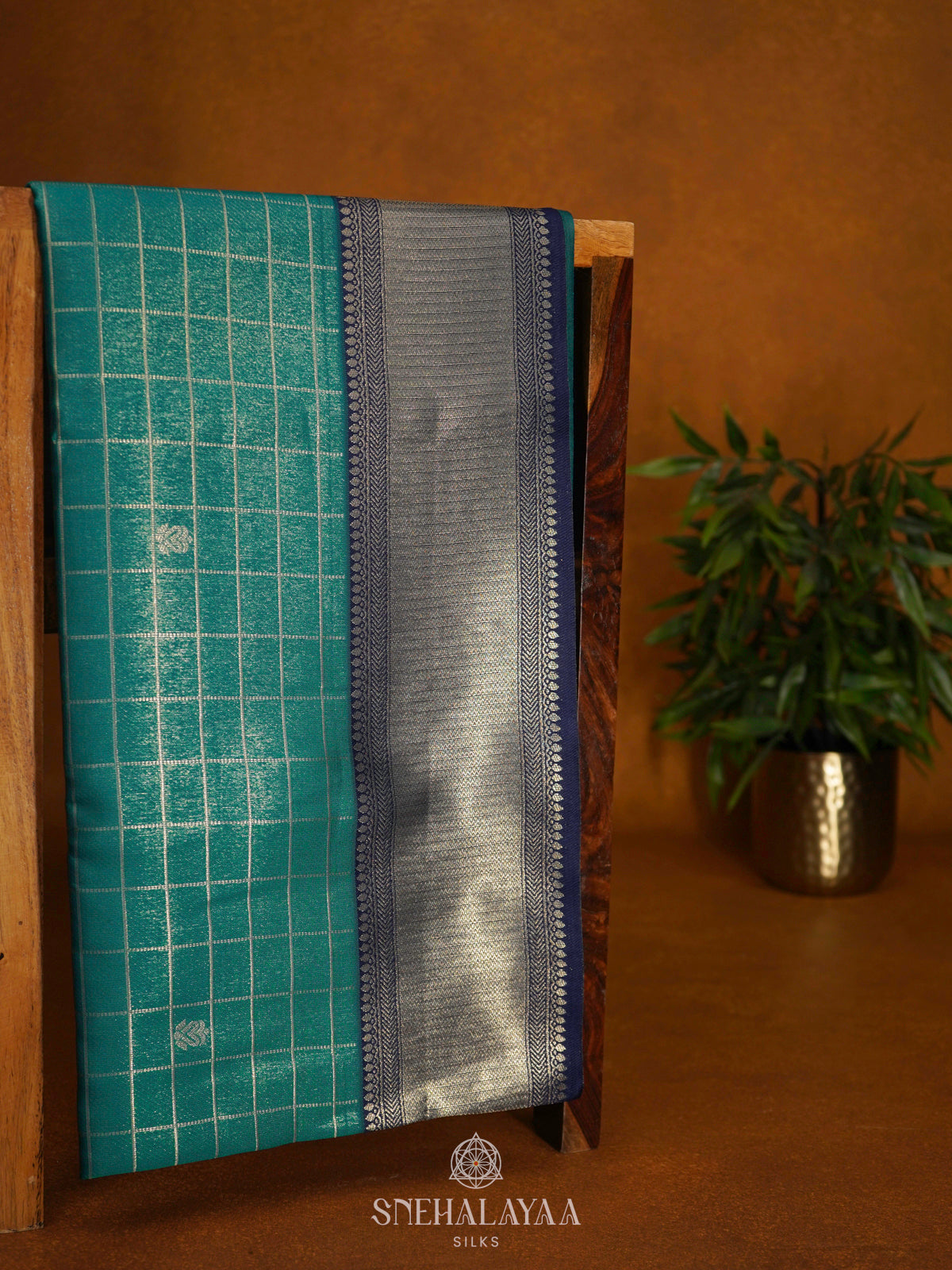 Blue Soft Silk Saree
