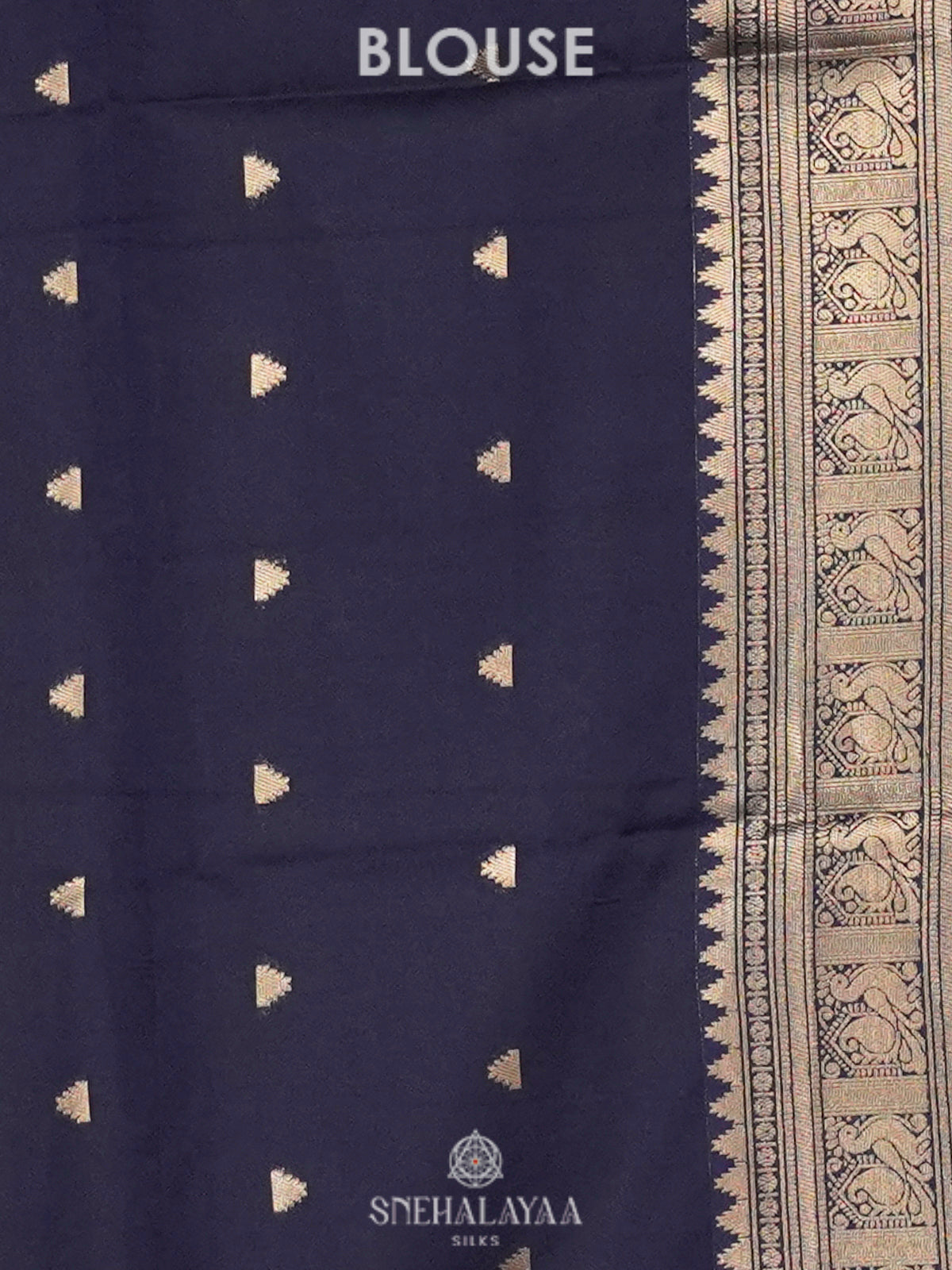 Blue Soft Silk Saree