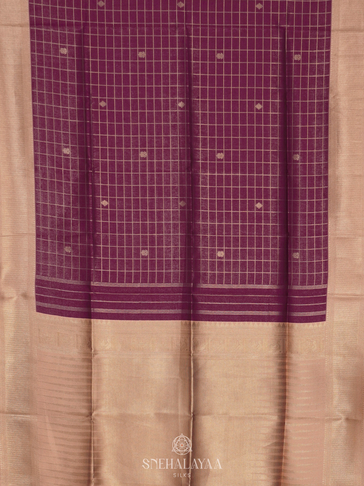Magenta Soft Silk Saree