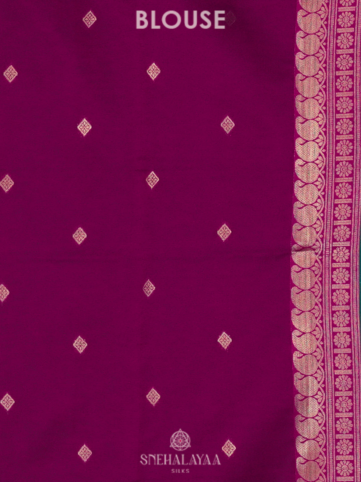 Peacock Blue Soft Silk Saree