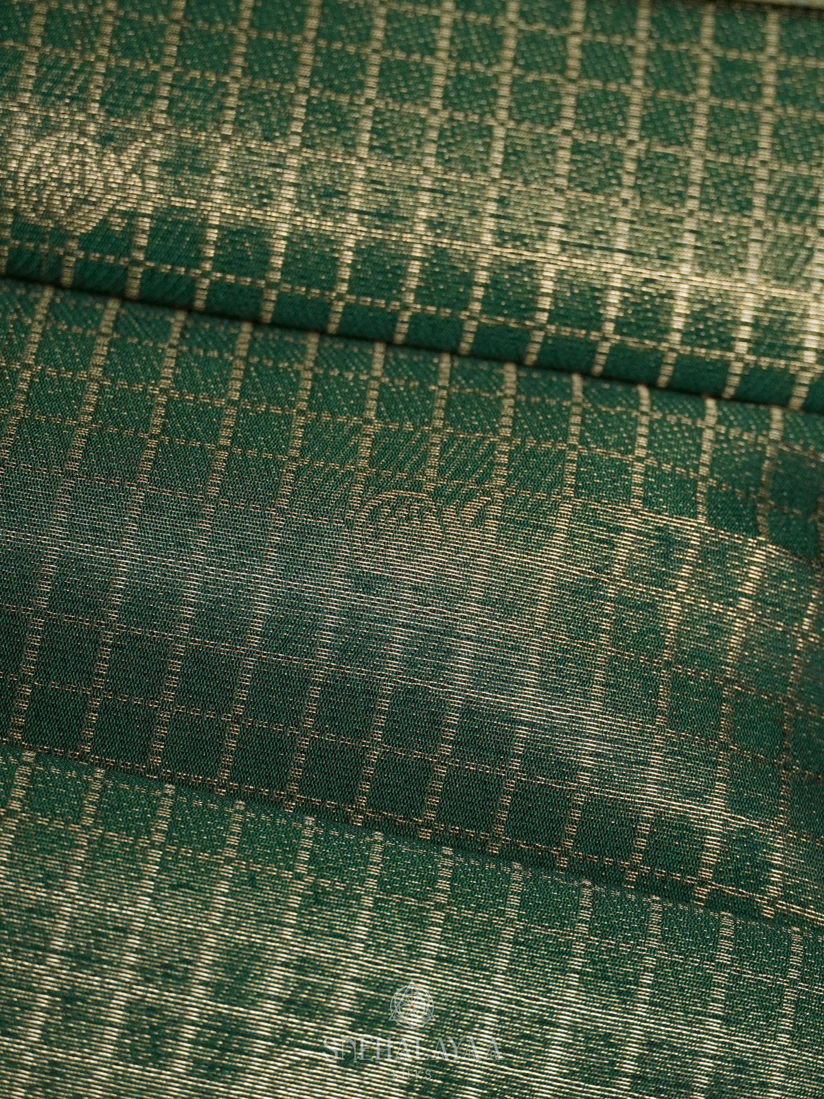 Emerald Green Soft Silk Saree