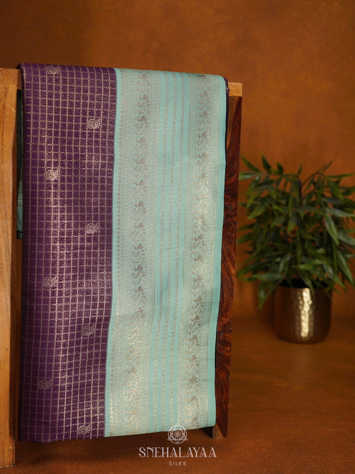 Purple Soft Silk Saree