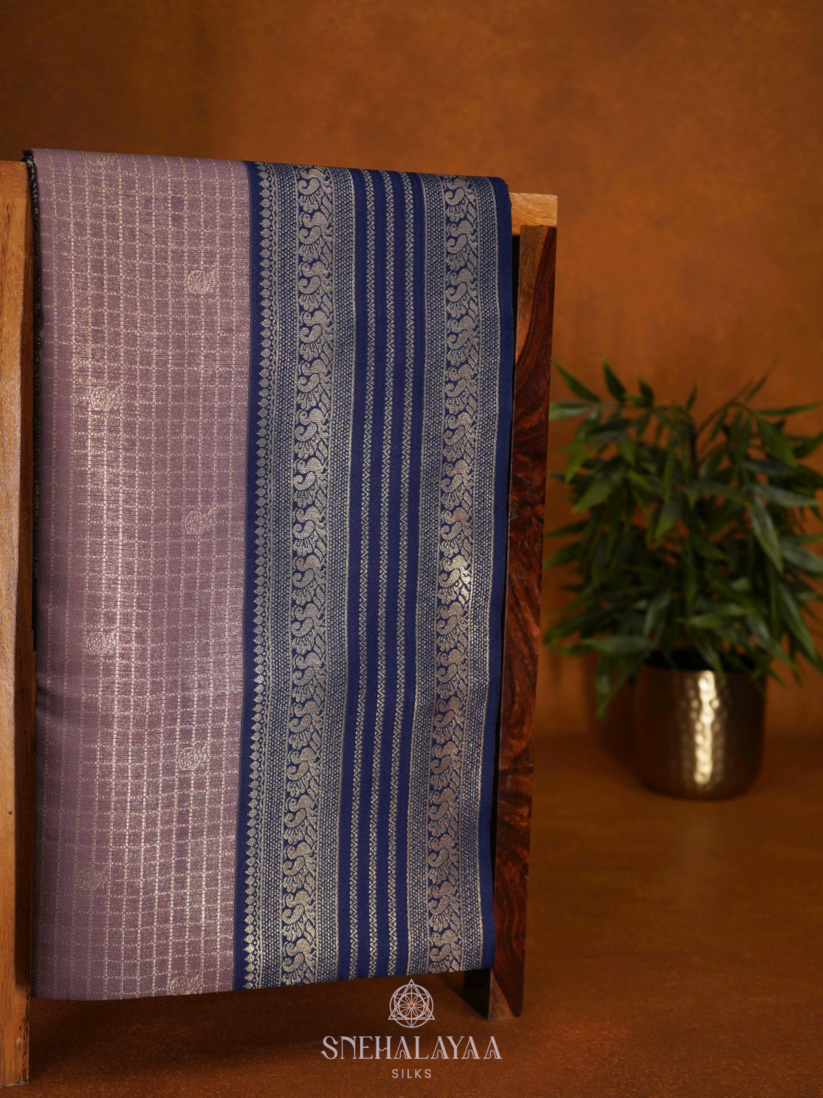 Dusty Pink Soft Silk Saree
