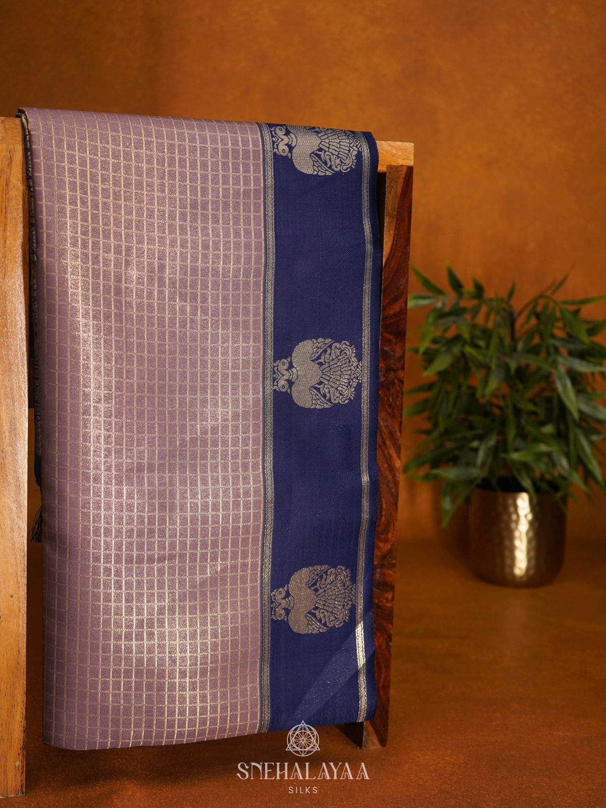 Brown Soft Silk Saree