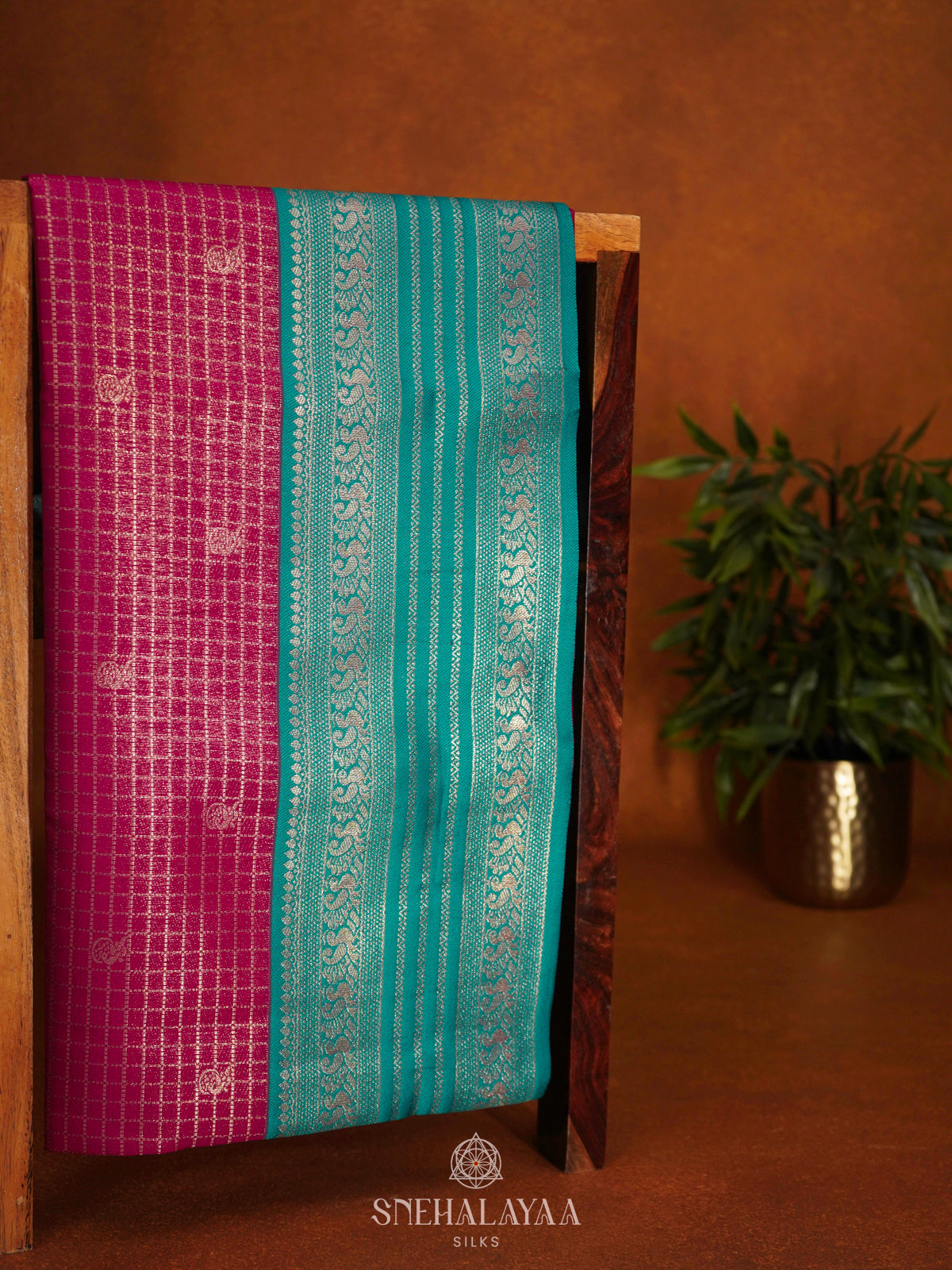 Pink Soft Silk Saree