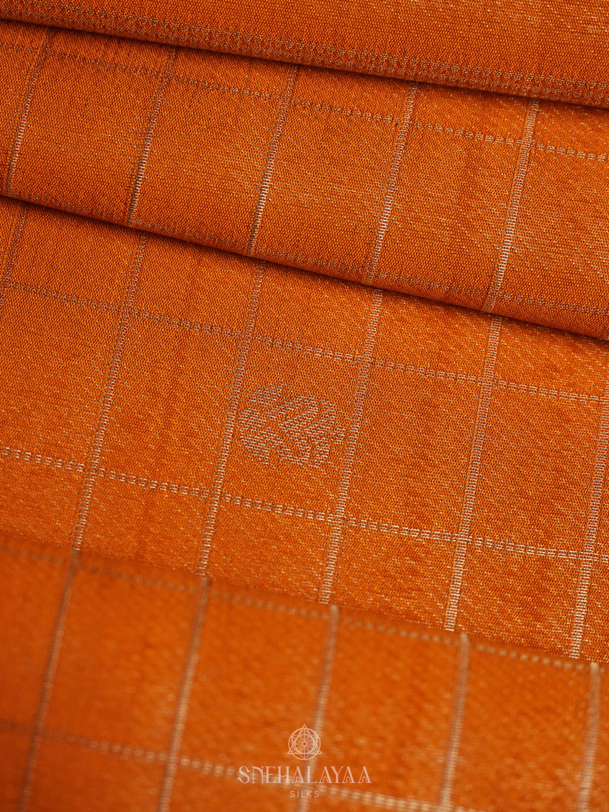 Orange Soft Silk Saree