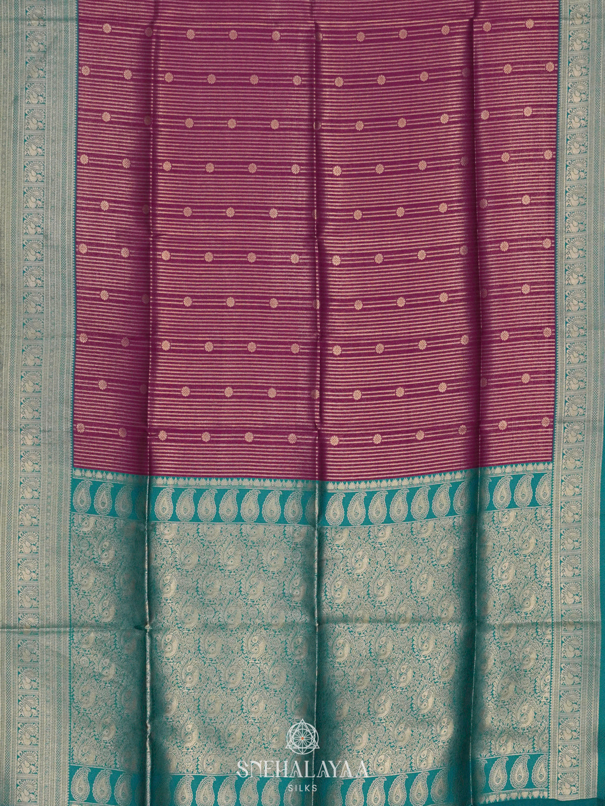 Magenta Soft Silk Saree