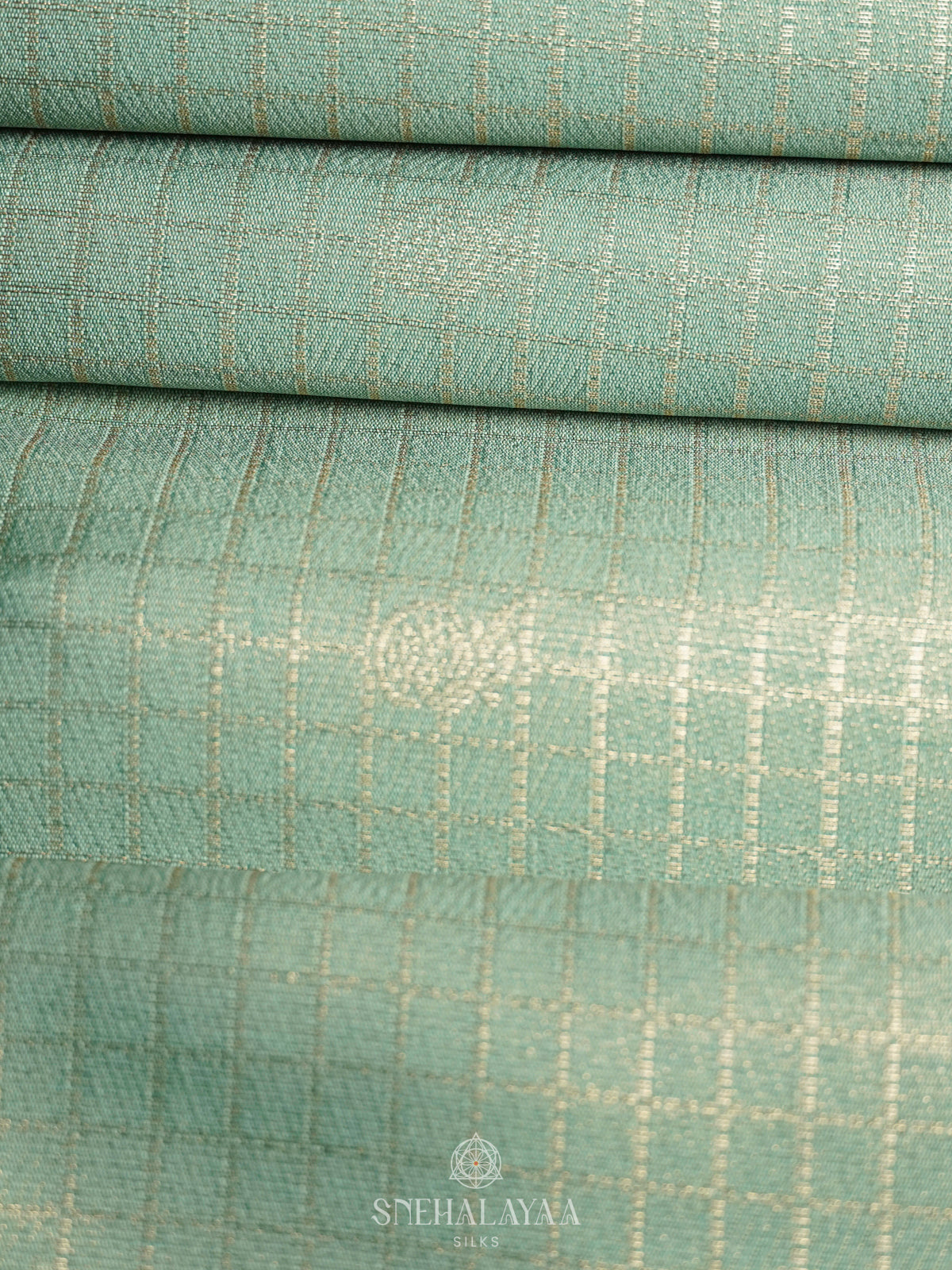 Mint Green Soft Silk Saree