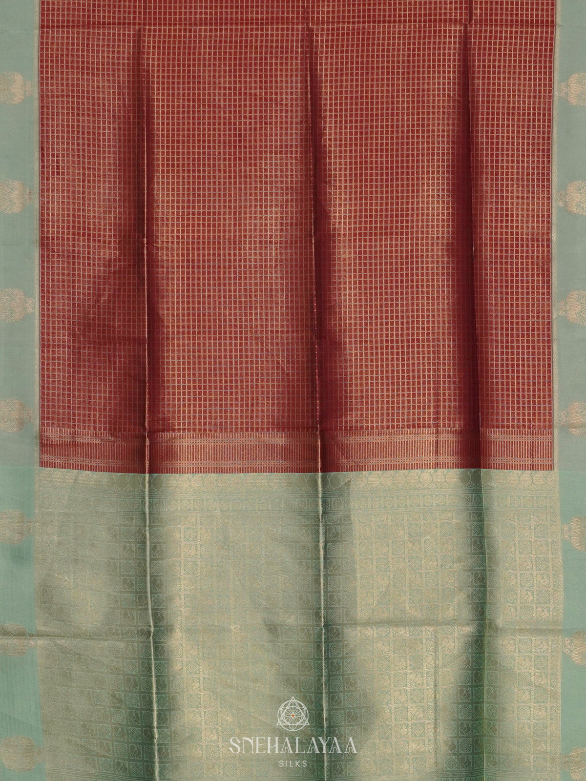Maroon Soft Silk Saree