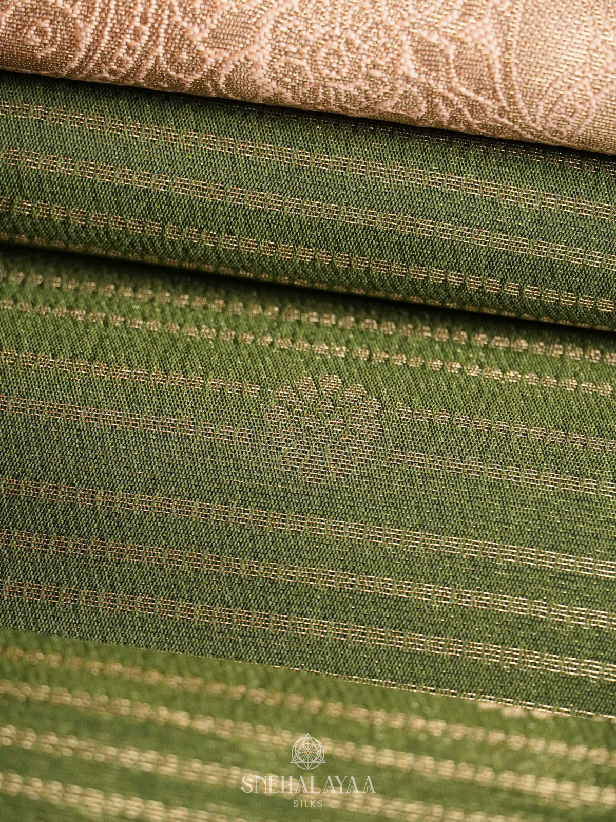 Emerald Green Soft Silk Saree
