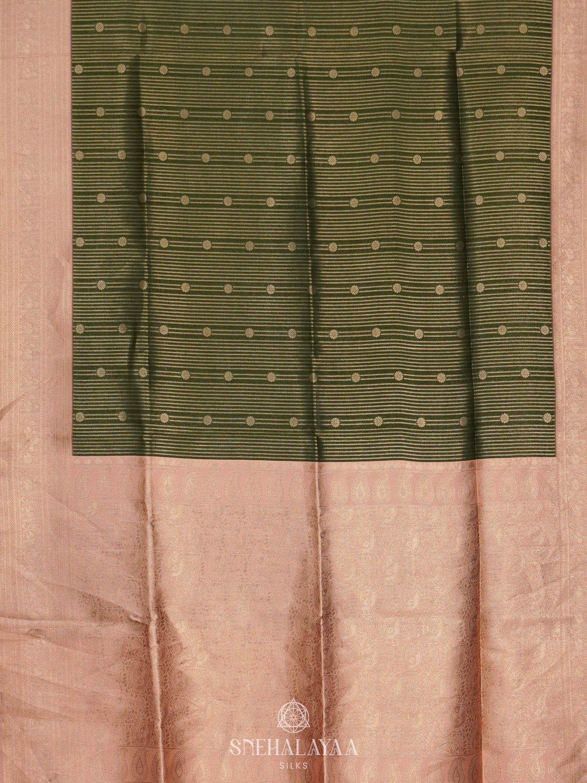 Emerald Green Soft Silk Saree