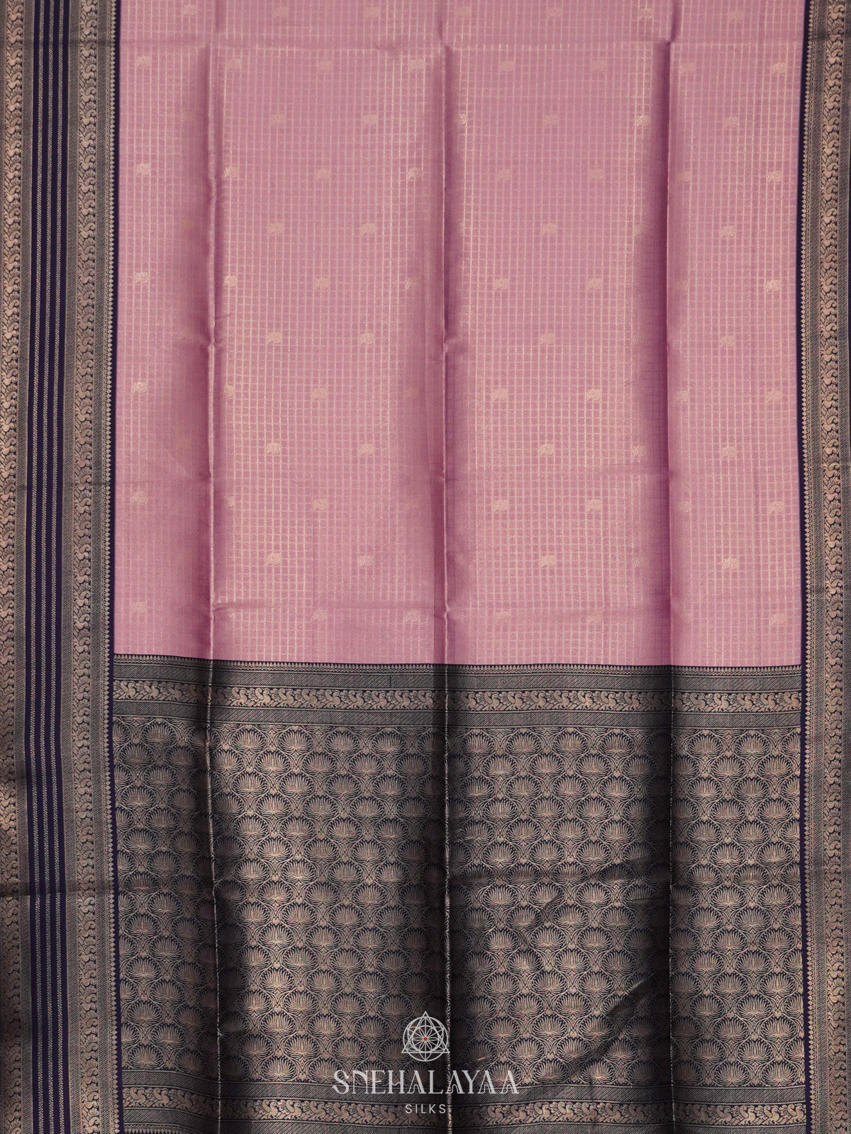 Baby Pink Soft Silk Saree