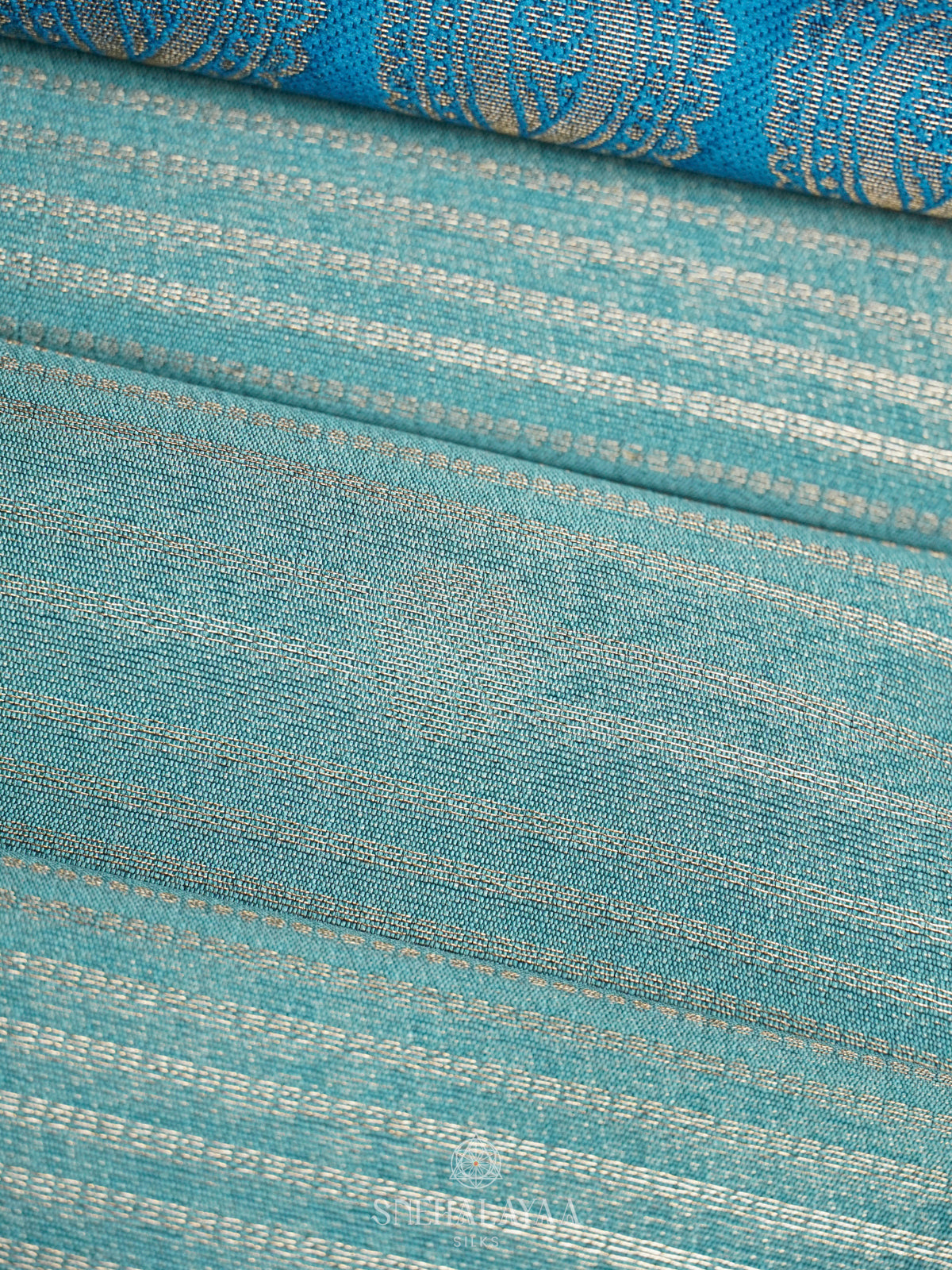 Sky Blue Soft Silk Saree