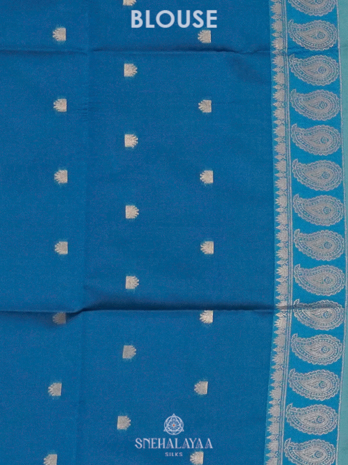 Sky Blue Soft Silk Saree