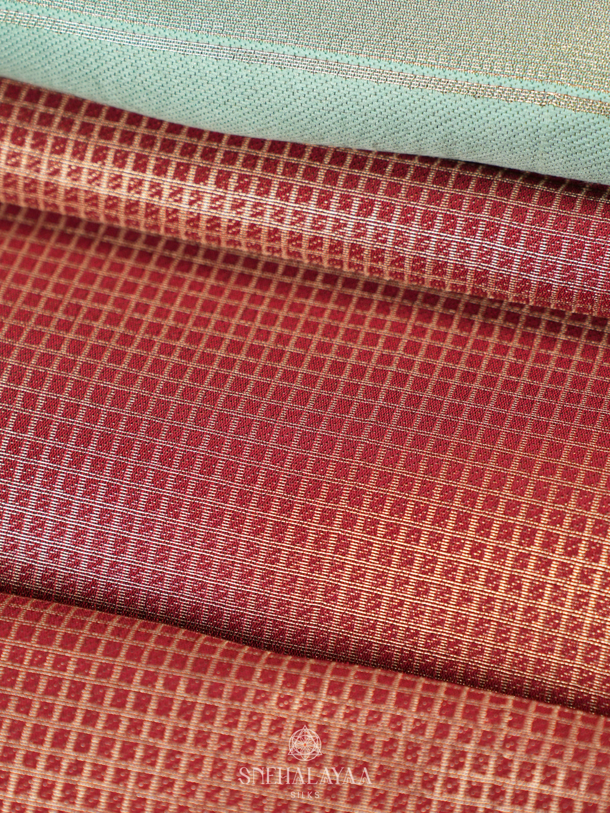 Maroon Soft Silk Saree