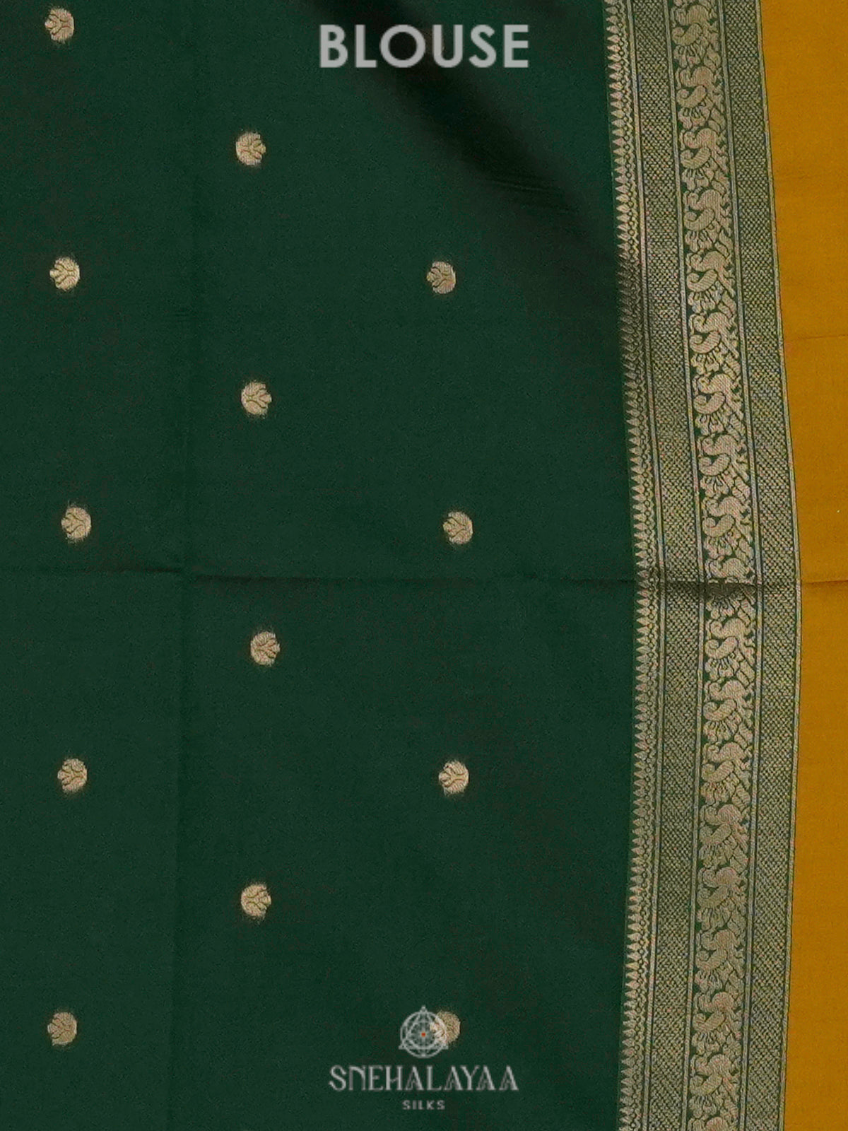 Mango Yellow Soft Silk Saree