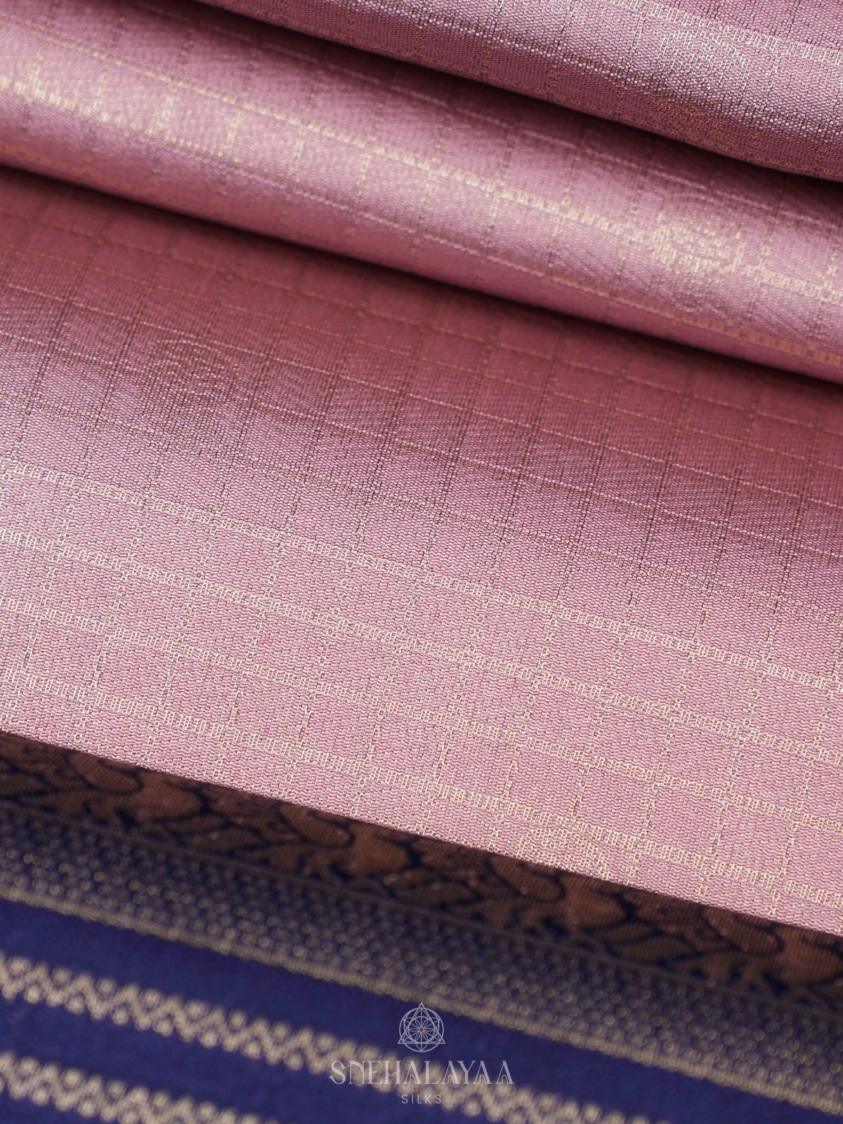 Baby Pink Soft Silk Saree