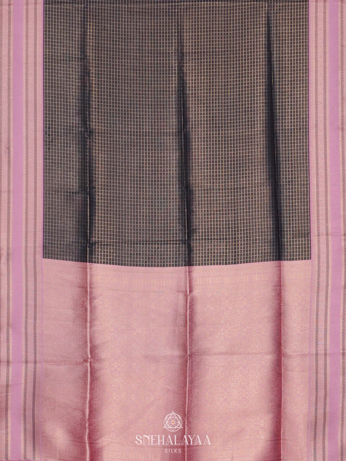 Navy Blue Soft Silk Saree