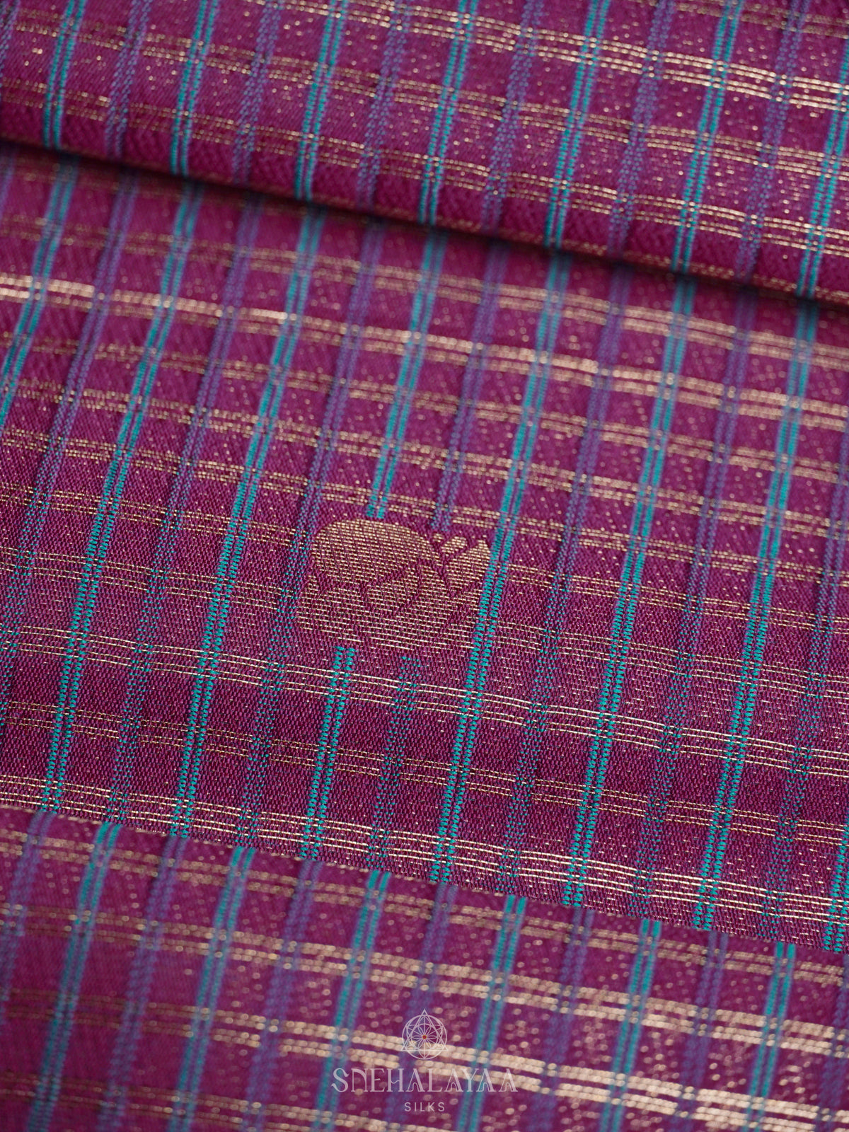 Magenta Soft Silk Saree