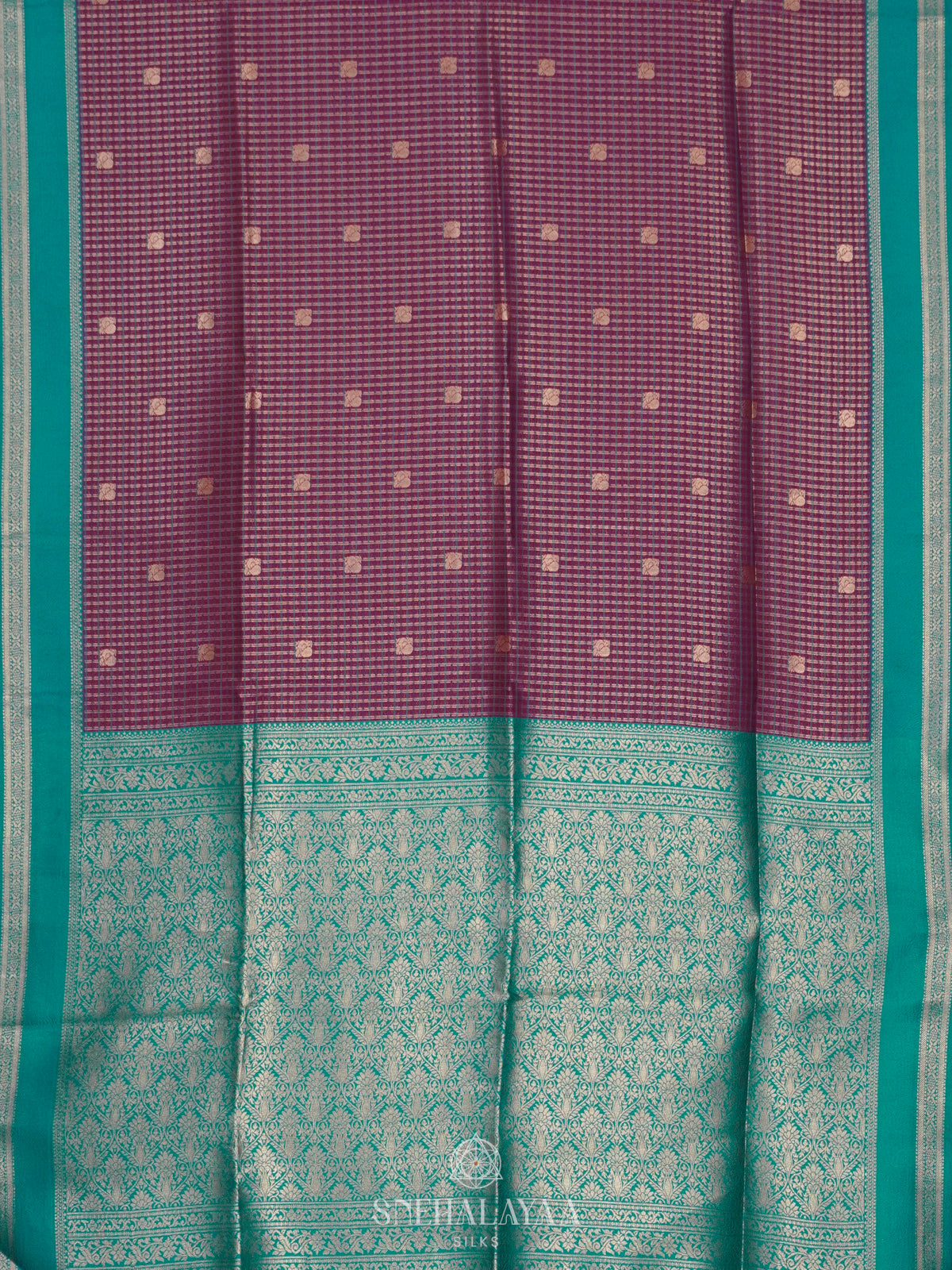 Magenta Soft Silk Saree