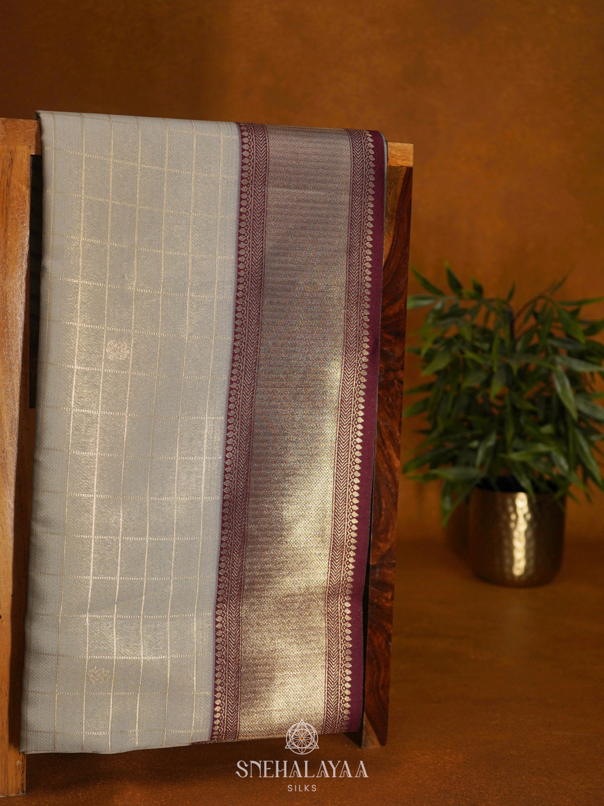 Off White Soft Silk Saree