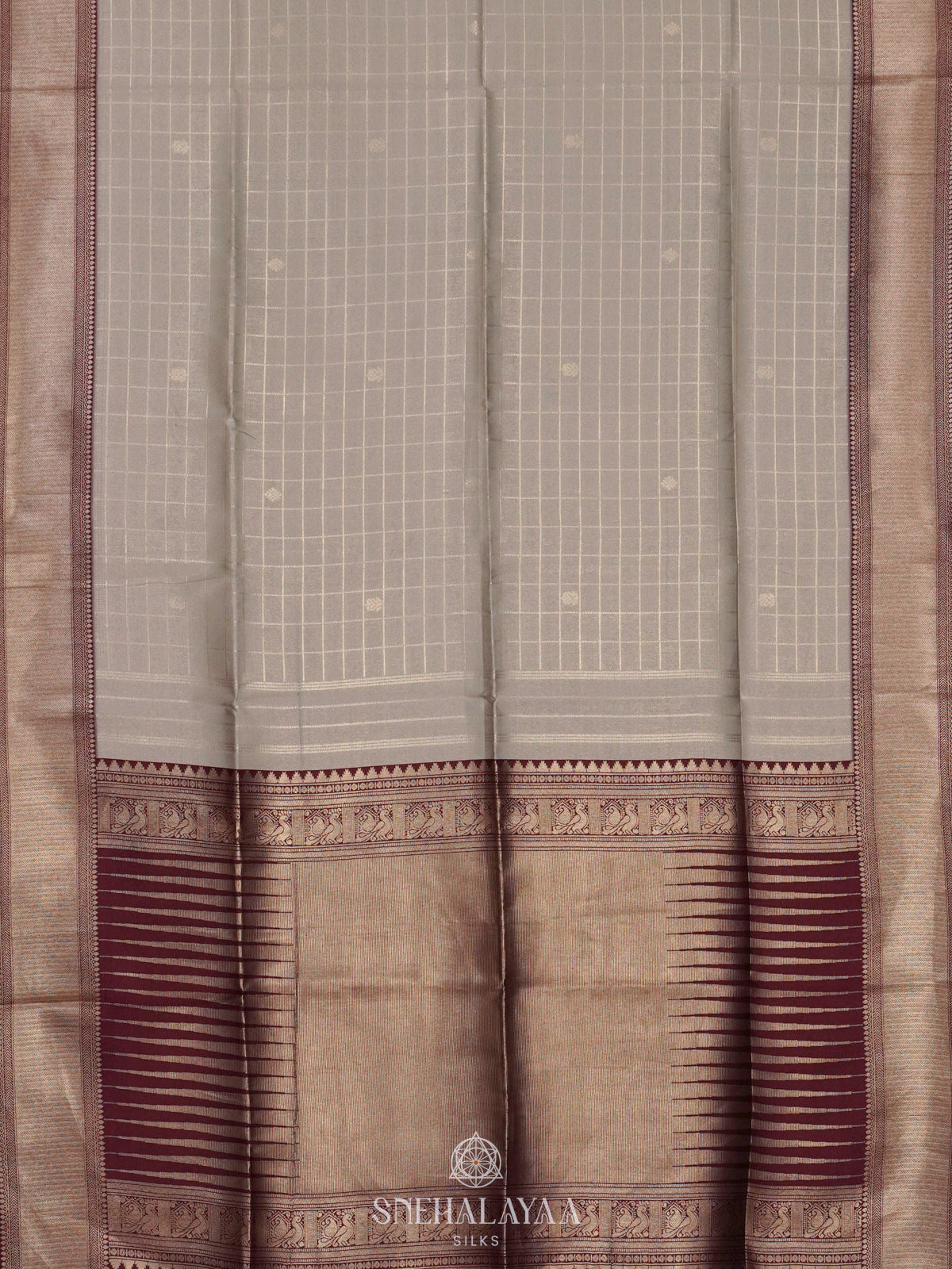 Off White Soft Silk Saree