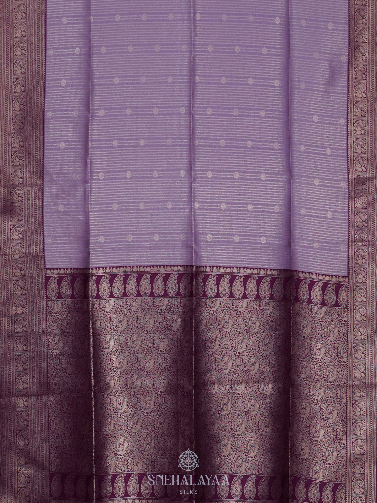 Lilac Soft Silk Saree
