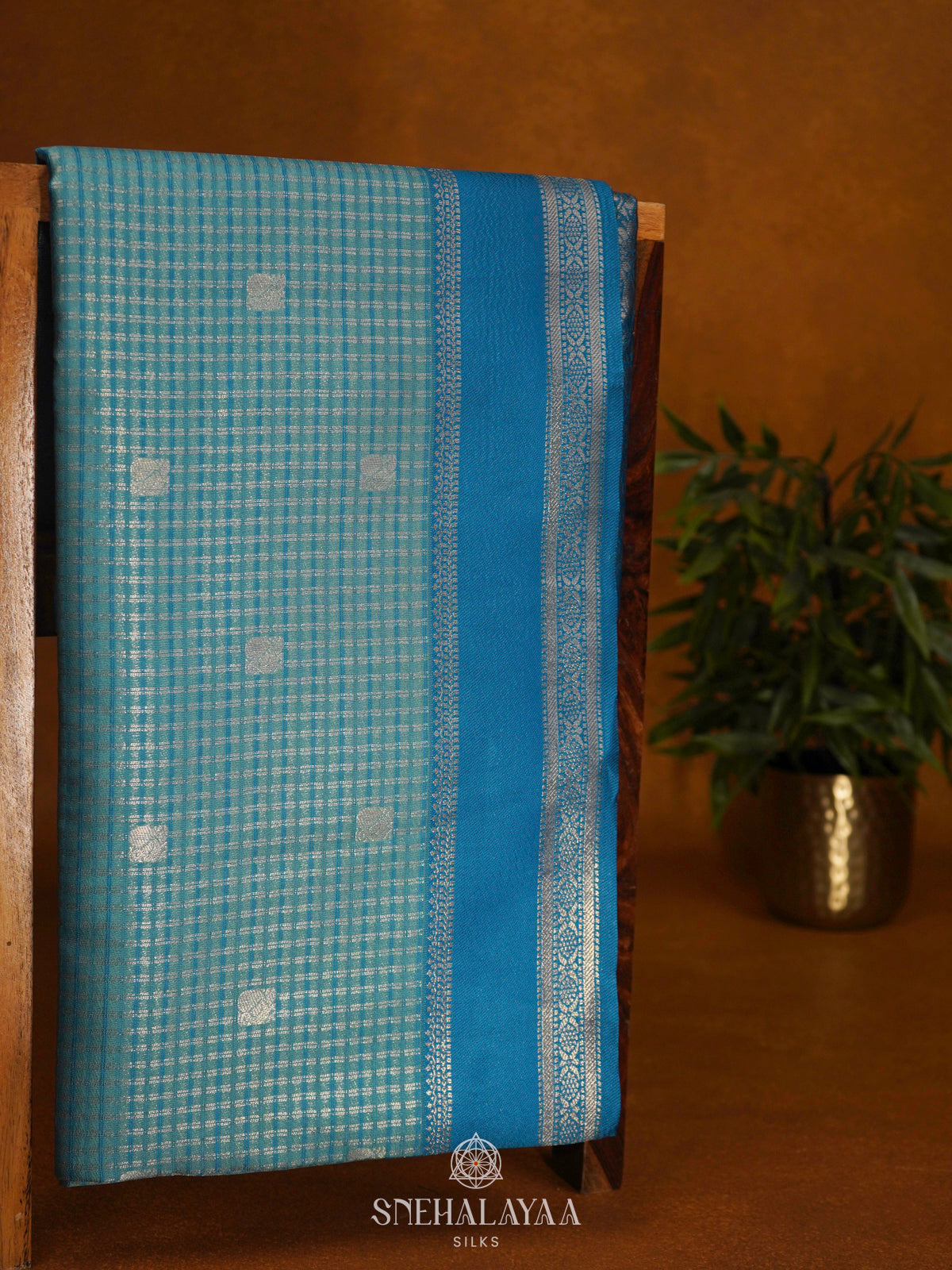Blue Soft Silk Saree