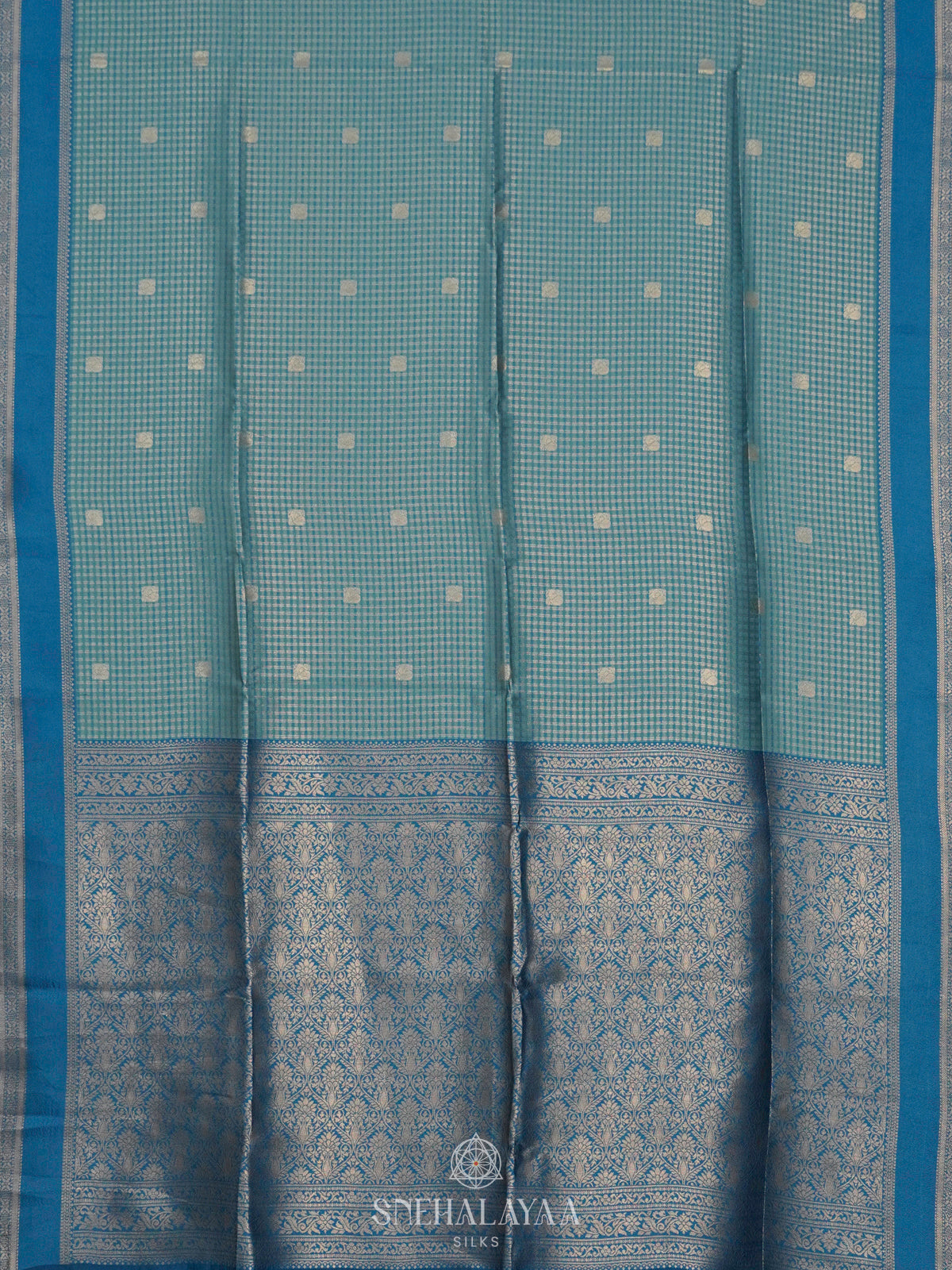 Blue Soft Silk Saree