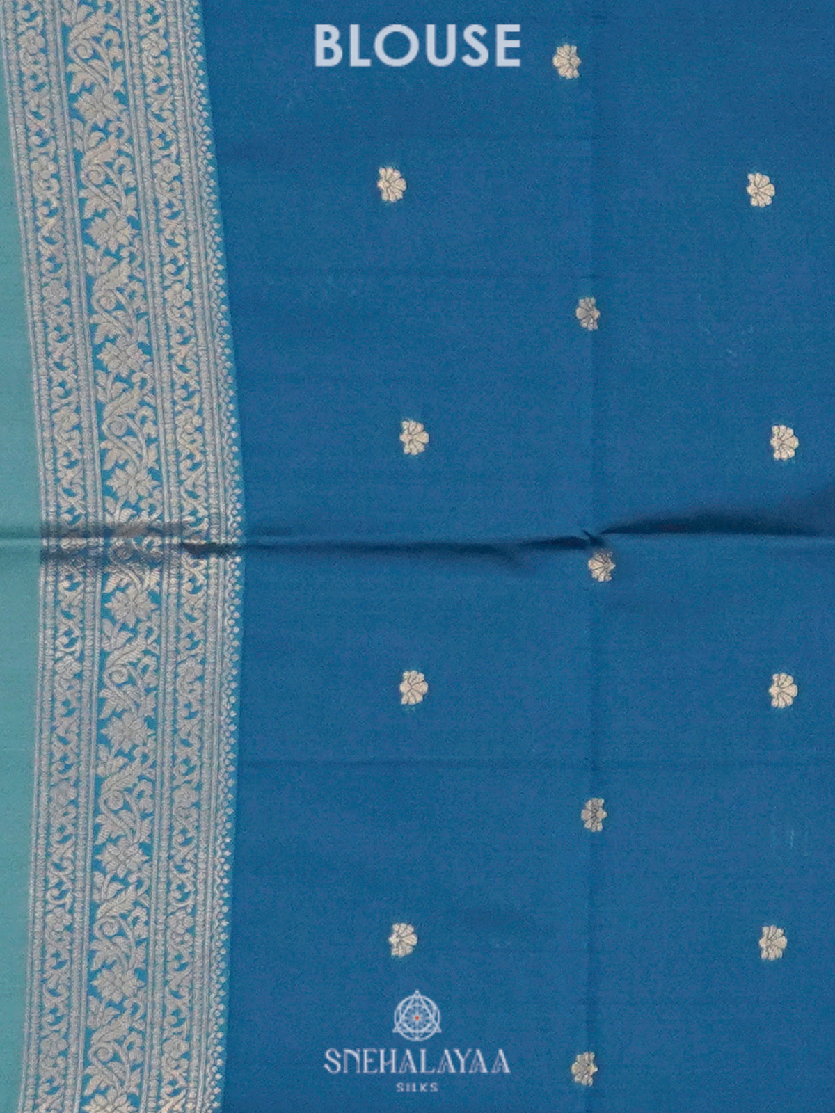 Blue Soft Silk Saree