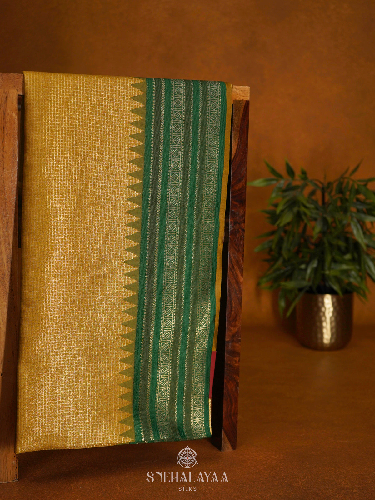 Yellow Soft Silk Saree