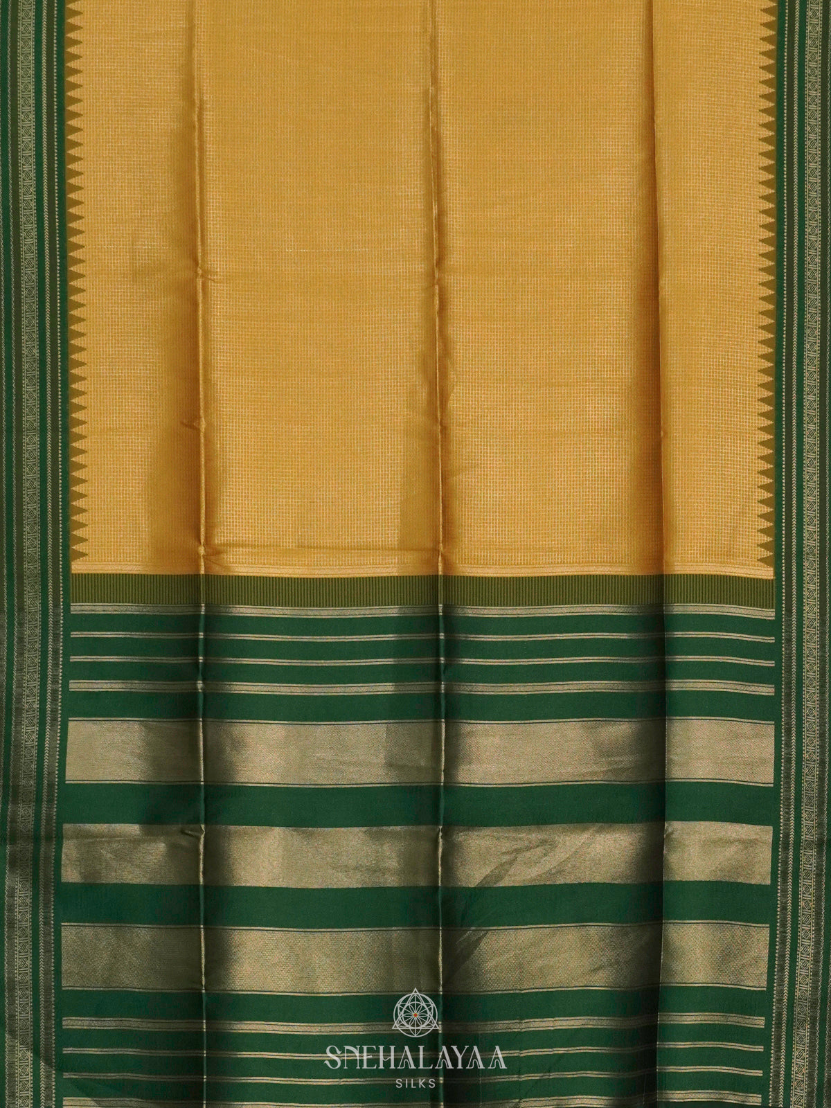 Yellow Soft Silk Saree