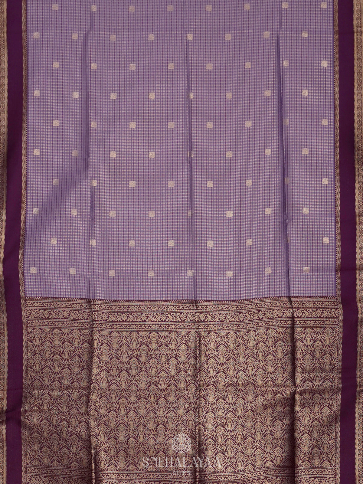 Lilac Soft Silk Saree