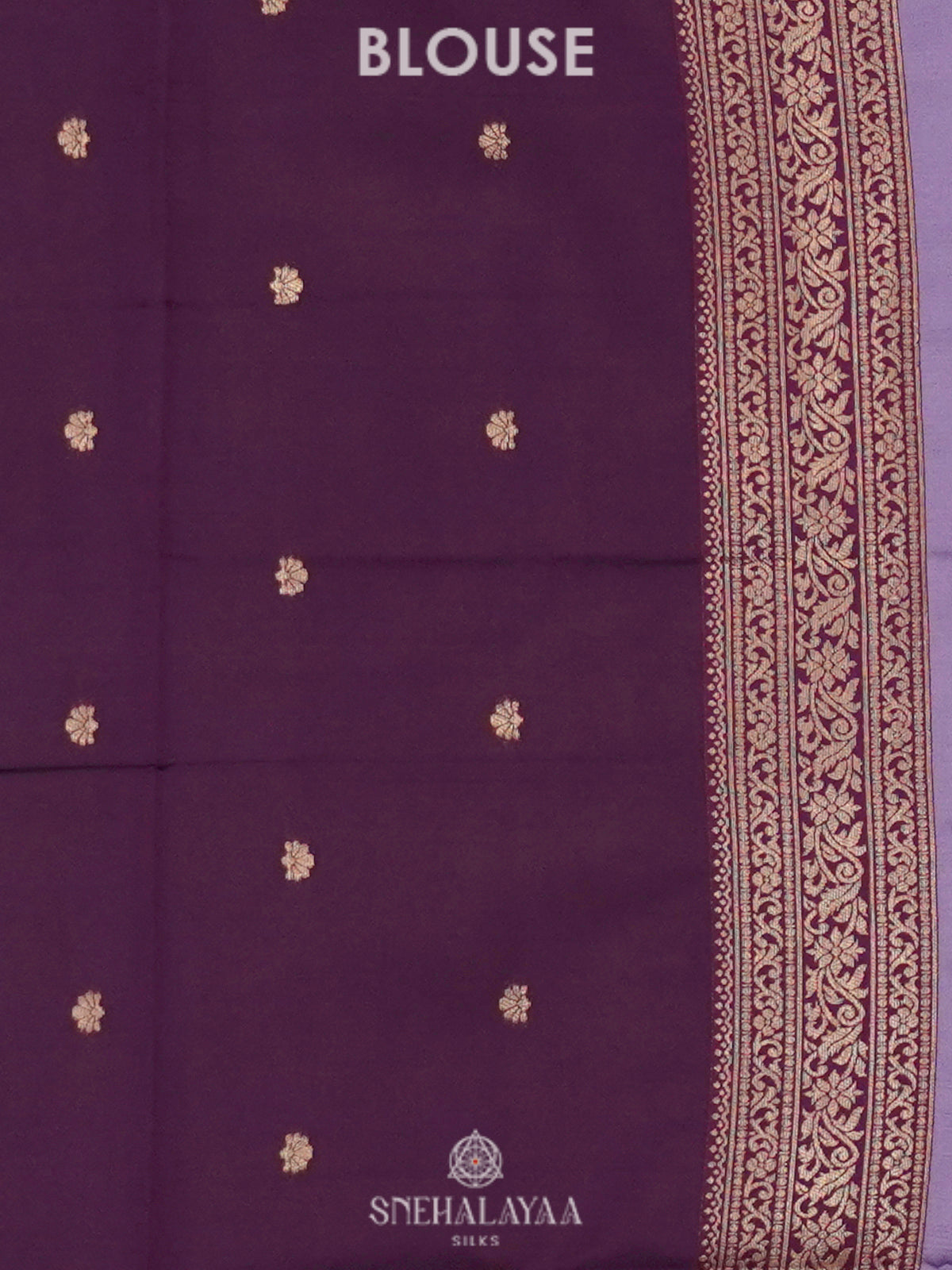 Lilac Soft Silk Saree