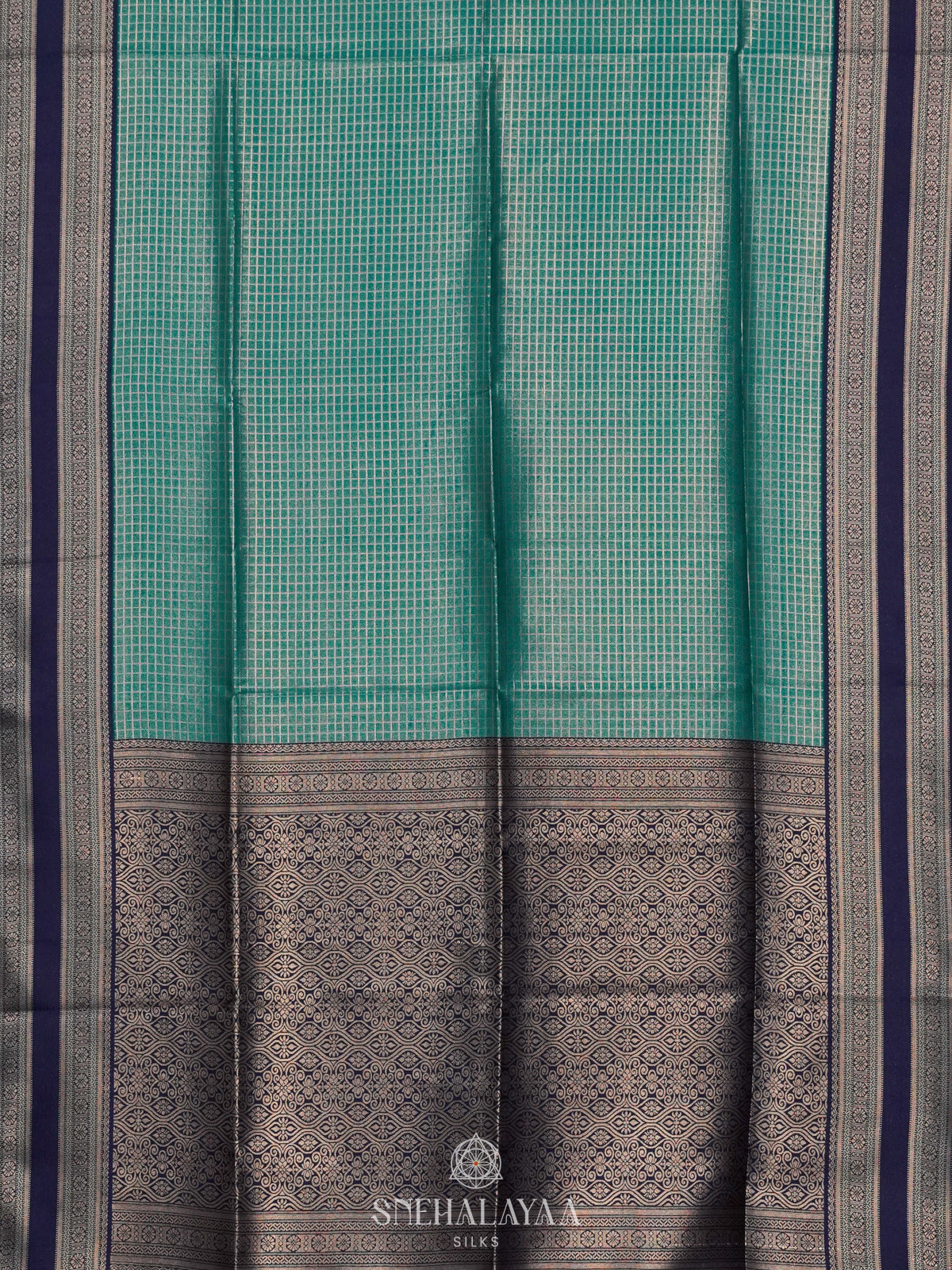 Sky Blue Soft Silk Saree