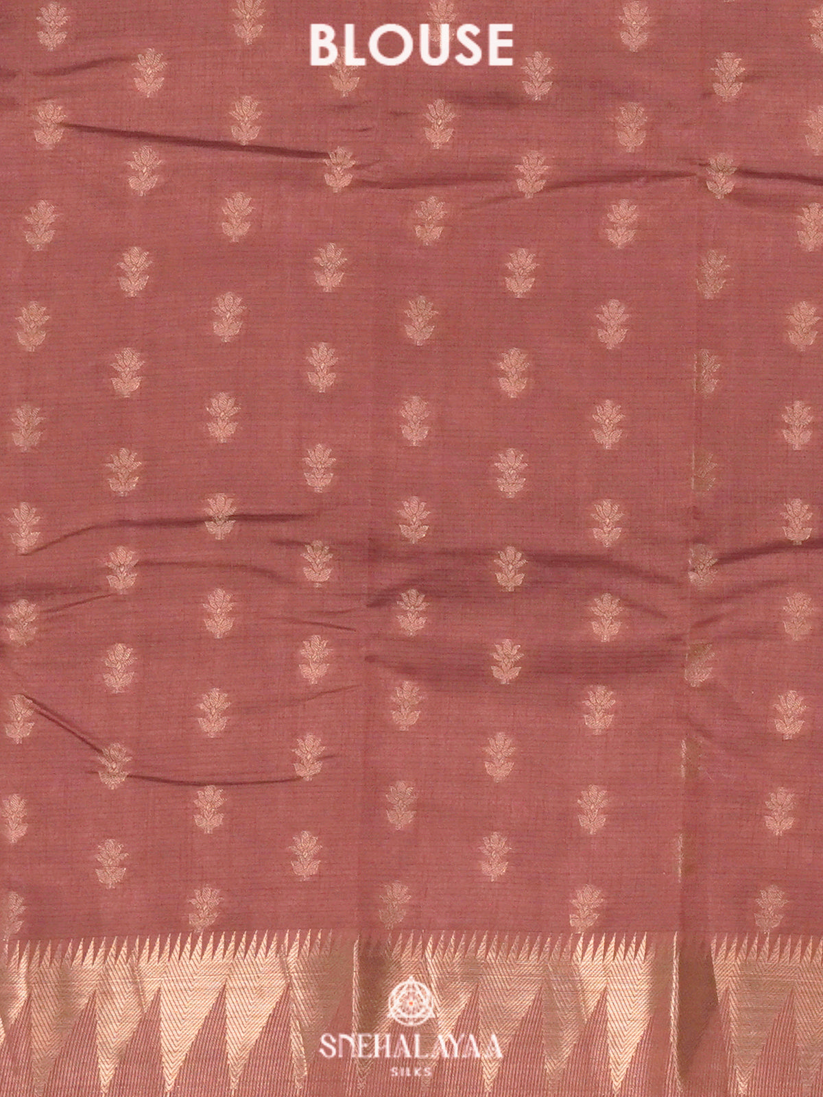 Mauve Pink Raw Silk Saree