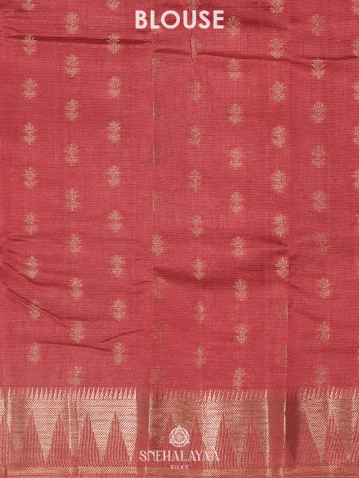 Pink Raw Silk Saree