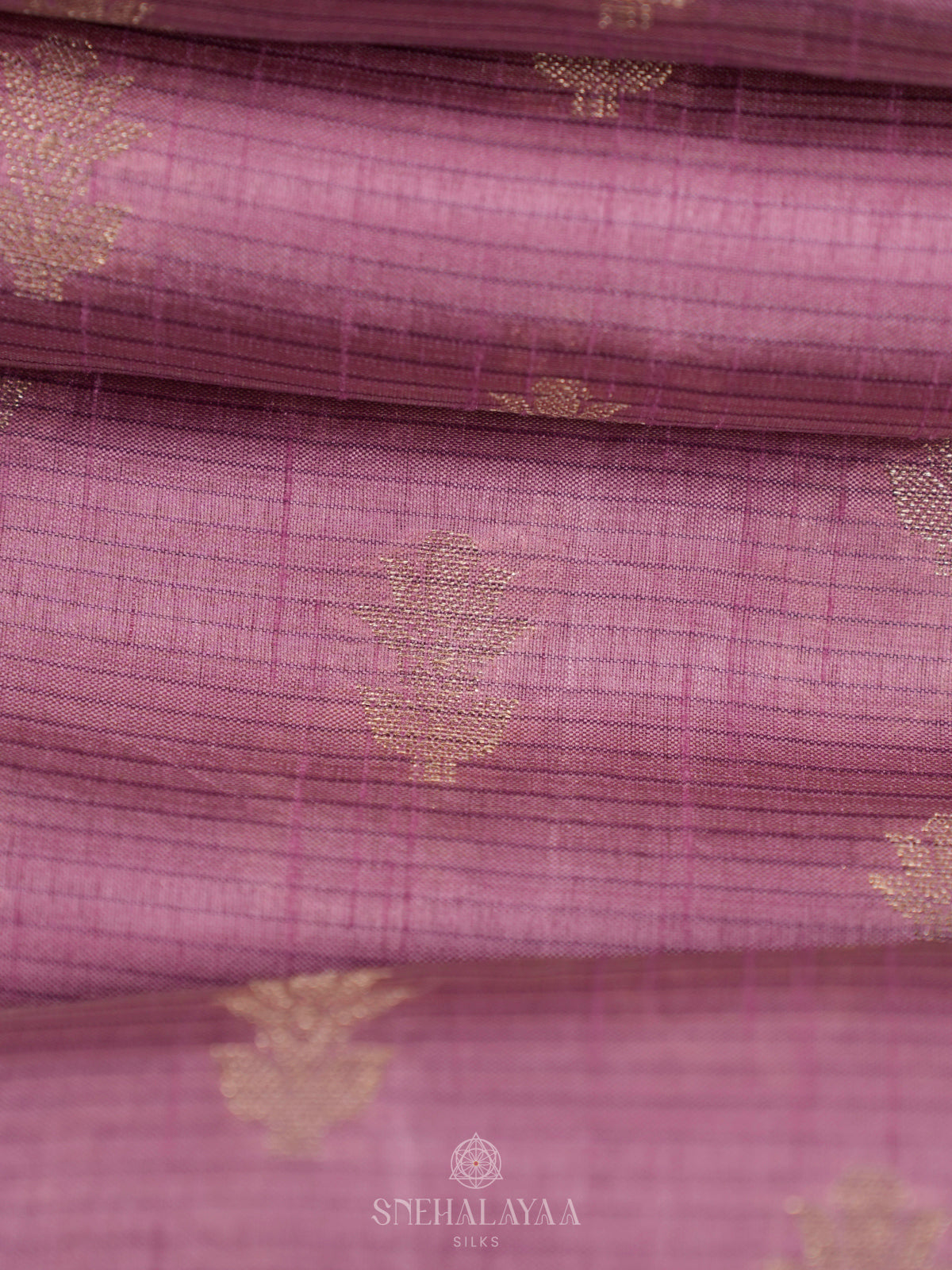 Plum Raw Silk Saree