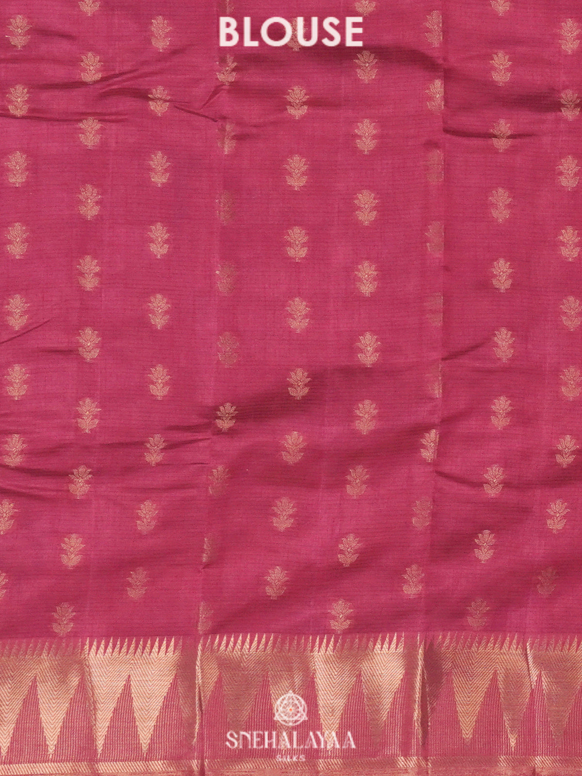 Pink Raw Silk Saree